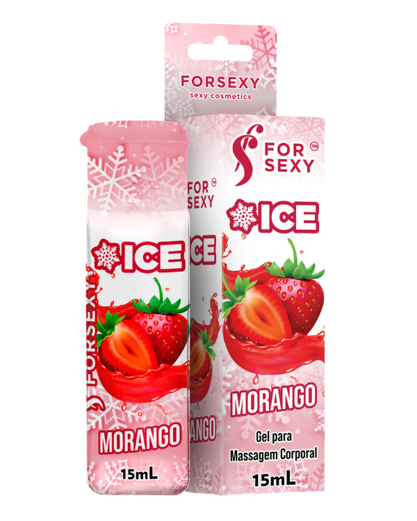 Lubricante Comestible Frutilla Efecto Frio