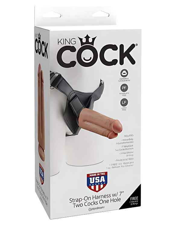 Arnes Con Dildo Doble