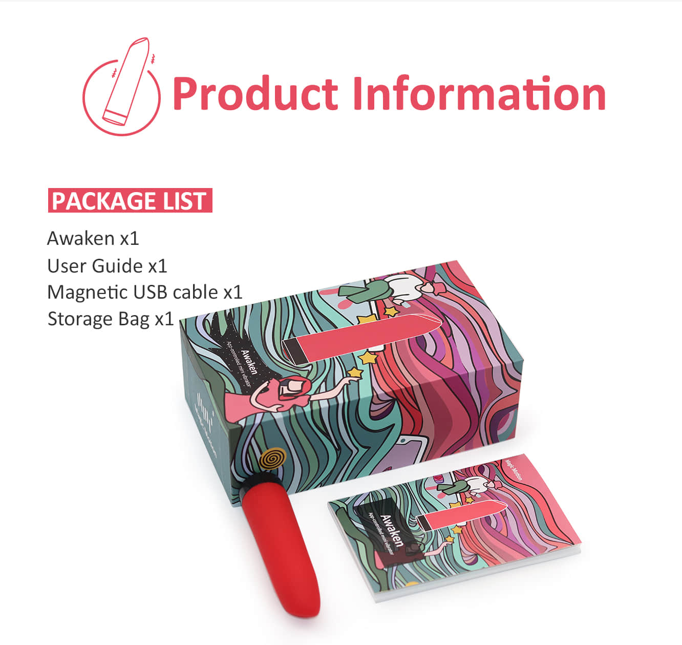 Vibrador Magic Awaken Con Aplicación