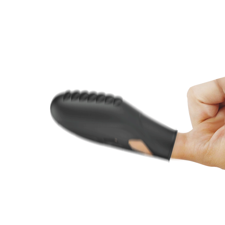 Vibrador Para El Dedo Con Textura