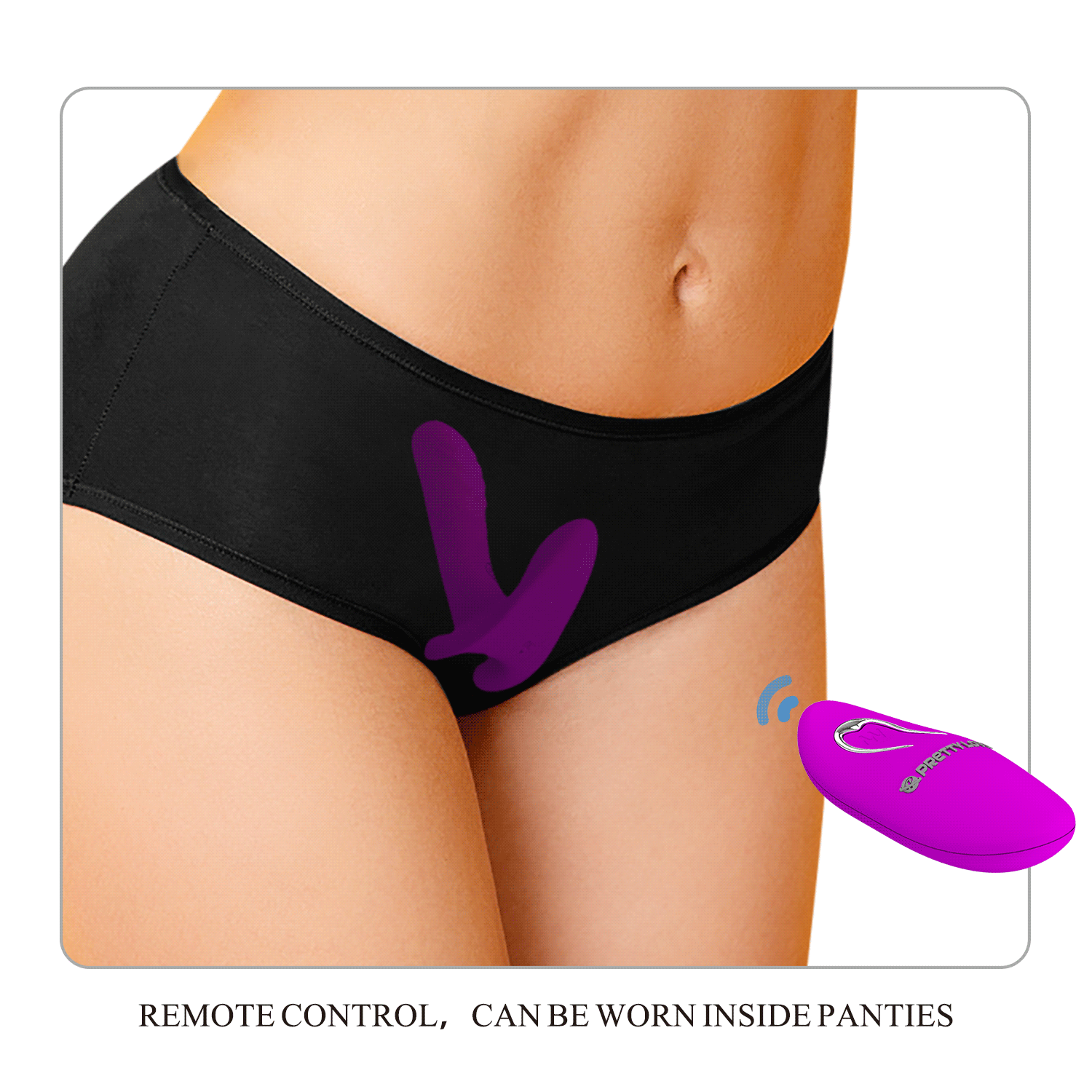 Vibrador 3 En 1 Con Control Remoto