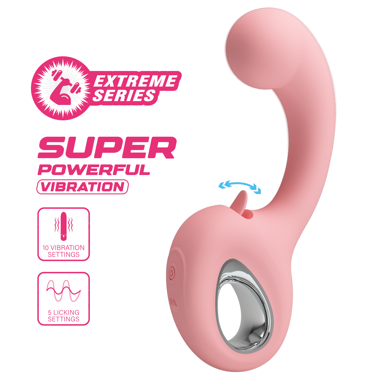 Vibrador Intense Licking