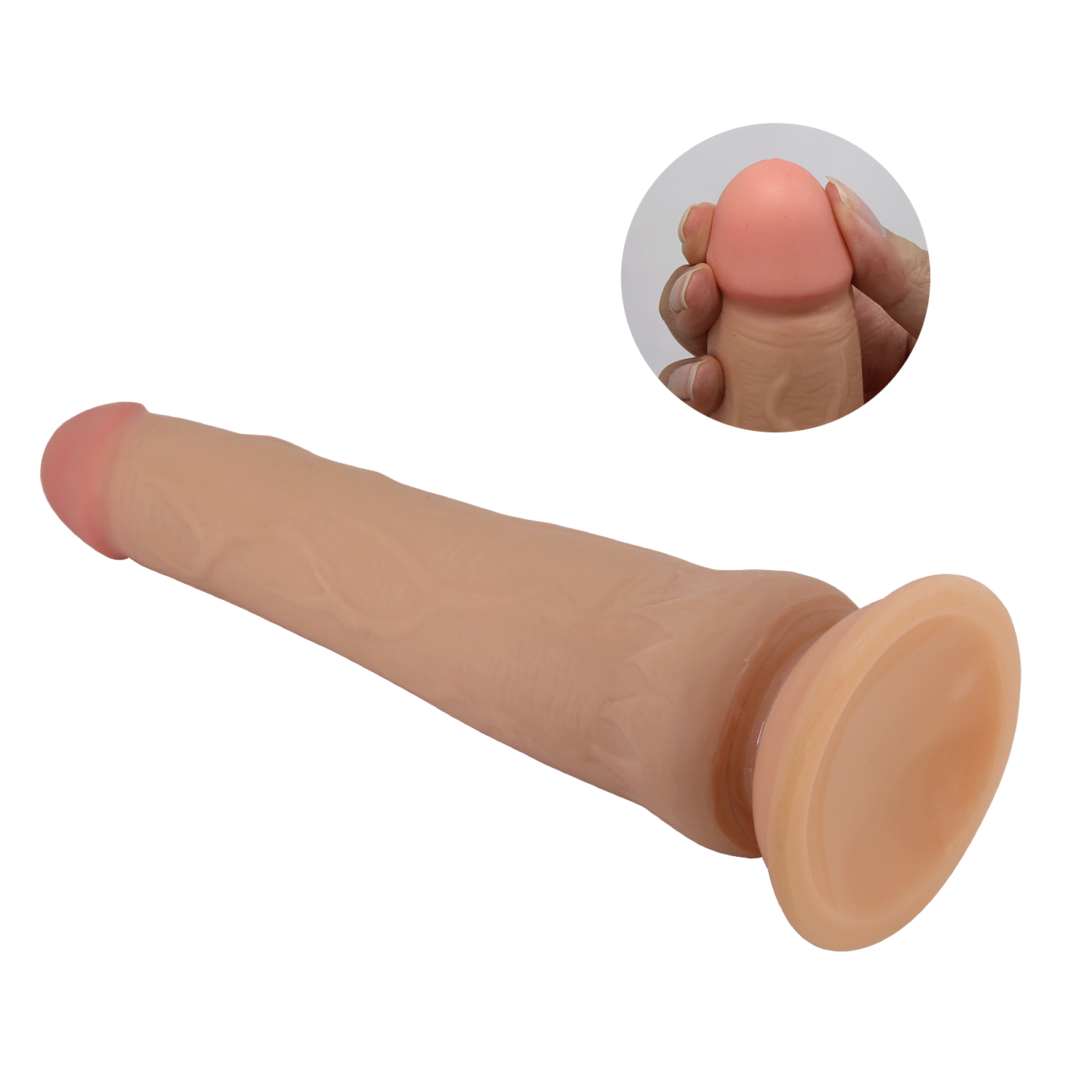 Dildo Realista Masturbable 25 x 3.7 CM