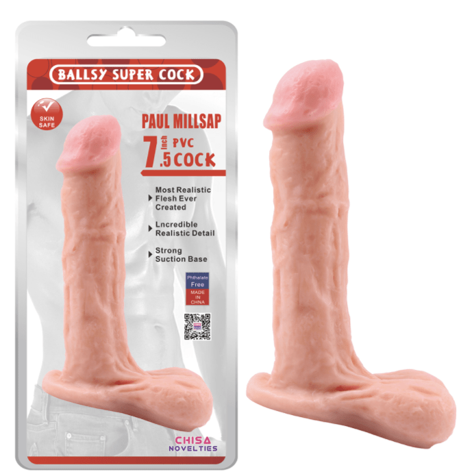 Dildo Consolador Paul Ballsy SuperCock 19 x 4,7 CM
