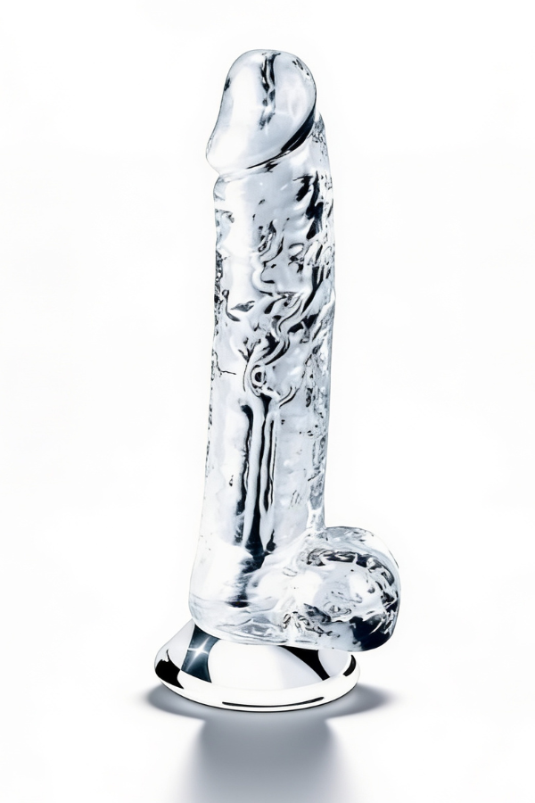 Dildo Transparente Exótico 19 x 3.5 CM