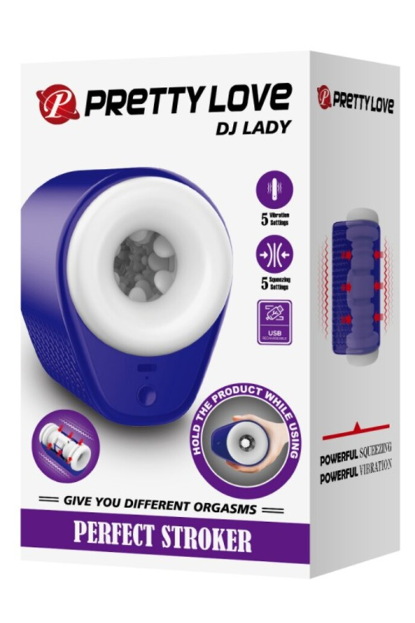Masturbador Masculino Recargable de Placer Intenso