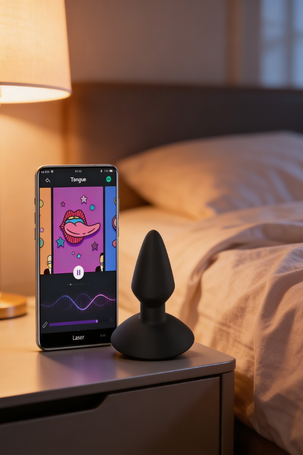Plug Vibrador Anal Equinox Con Aplicación