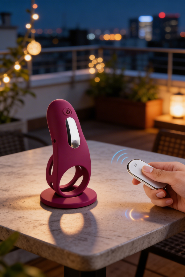 Anillo Vibrador Pasion Versátil Con Control Remoto