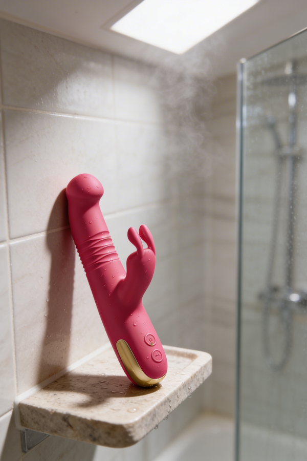 Vibrador Doble Estimulación con Rotación 360°
