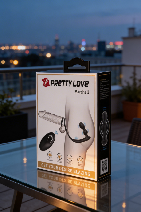 Anillo y Vibrador Anal Con Control Remoto