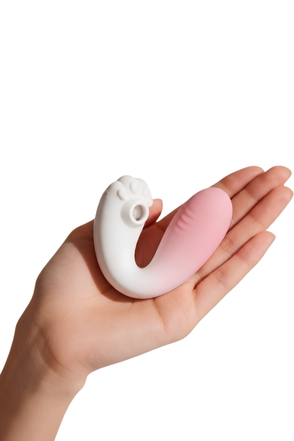 Kitty Dual Pleasure – Vibrador y Succionador 2 en 1
