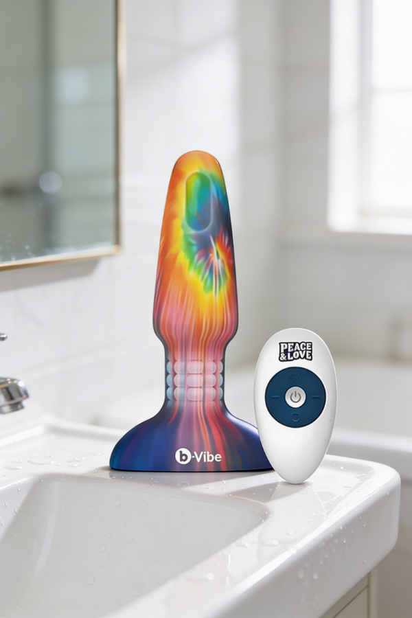 Plug Anal Vibrante y Rotatorio Viaje Sensorial - Con Control Remoto