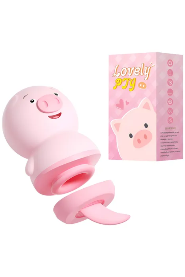 Vibrador Estimualador y Succionador – Oink Desire