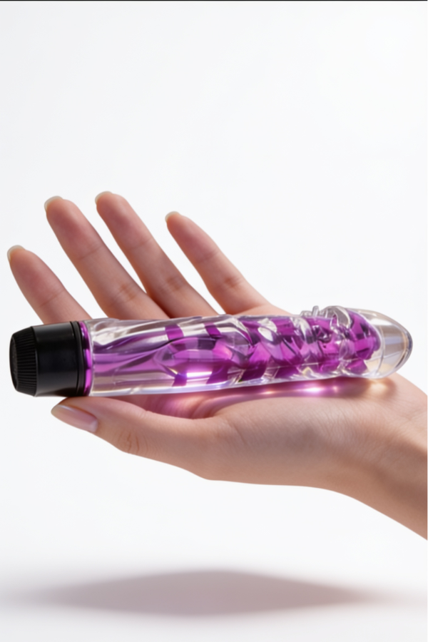 Vibrador y Vara Anal Pasión 17,8 CM