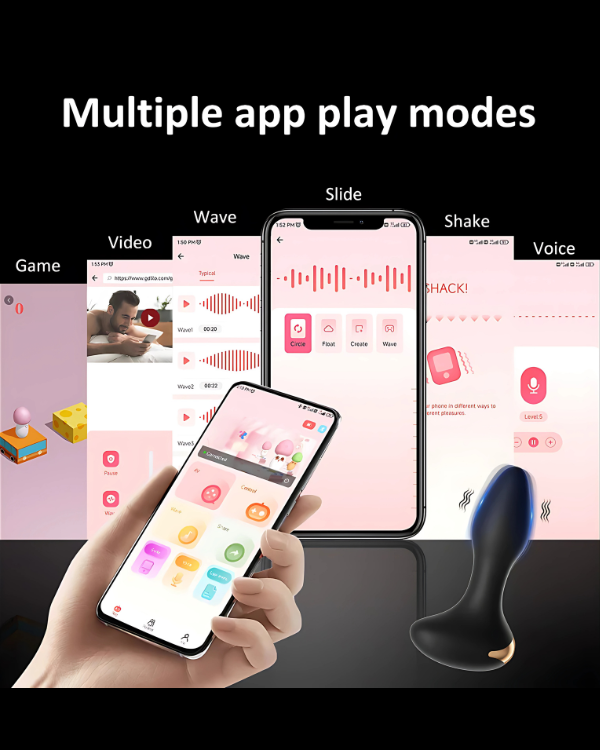 Plug Vibrador Inteligente con App