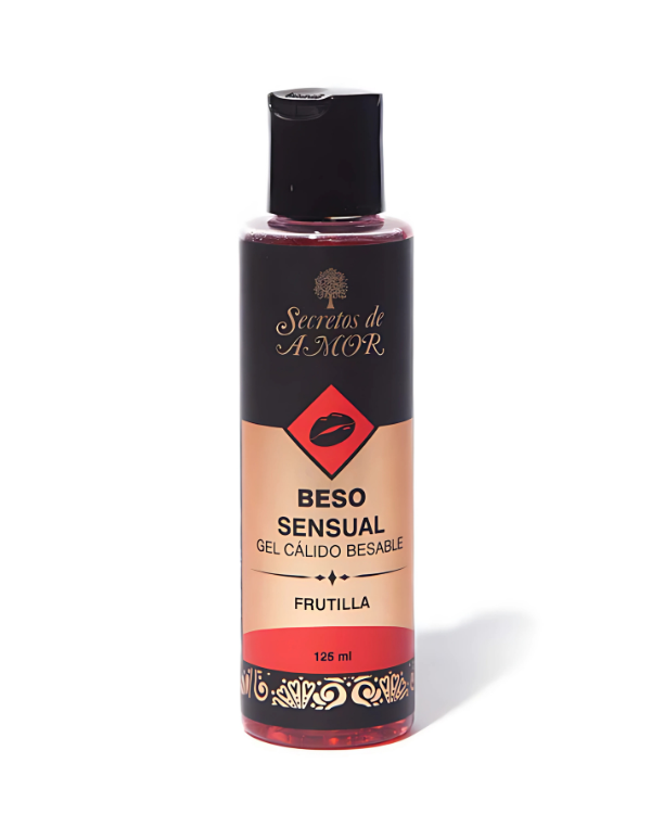 Gel Besable con Efecto Calor Frutilla