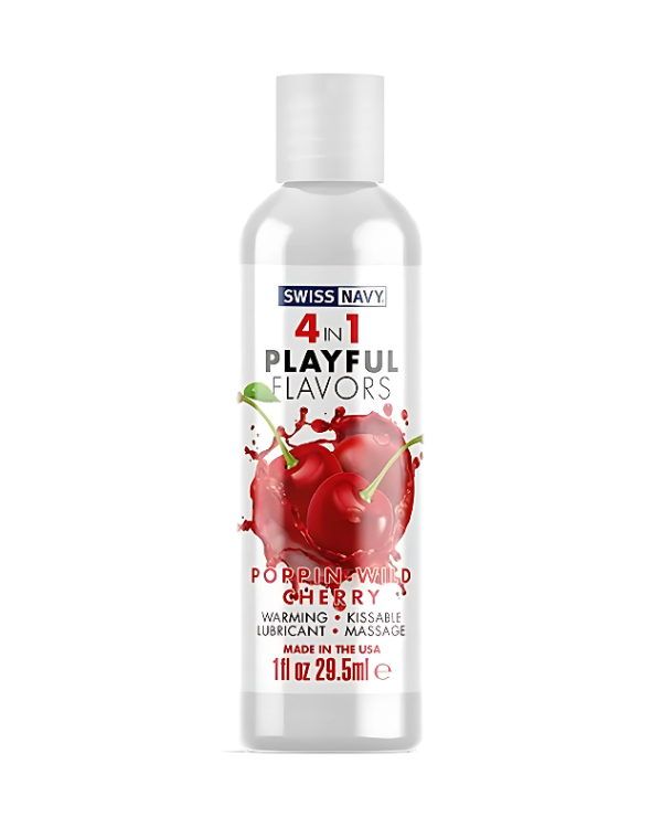 Efecto Calor 4 en 1 Comestible Sabor Cereza