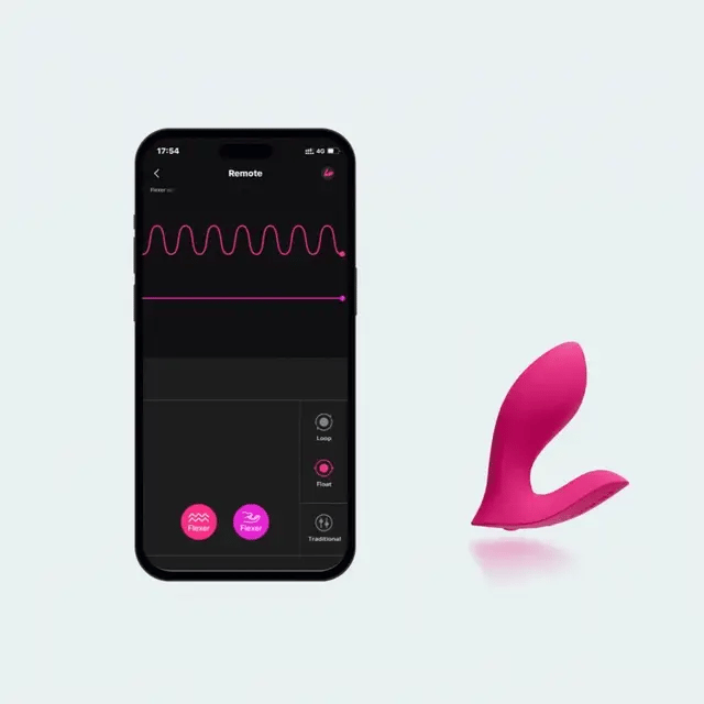 Vibrador Dual Interactivo Con Aplicación