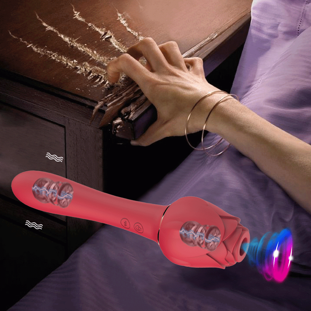 Rosa Traviesa Vibrador Y Succionador Dual