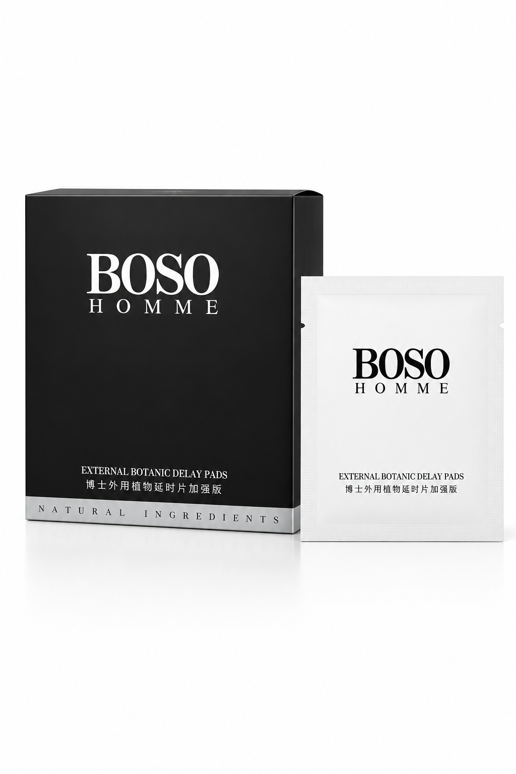 Toallitas Retardantes Boso – Control y Potencia al Instante