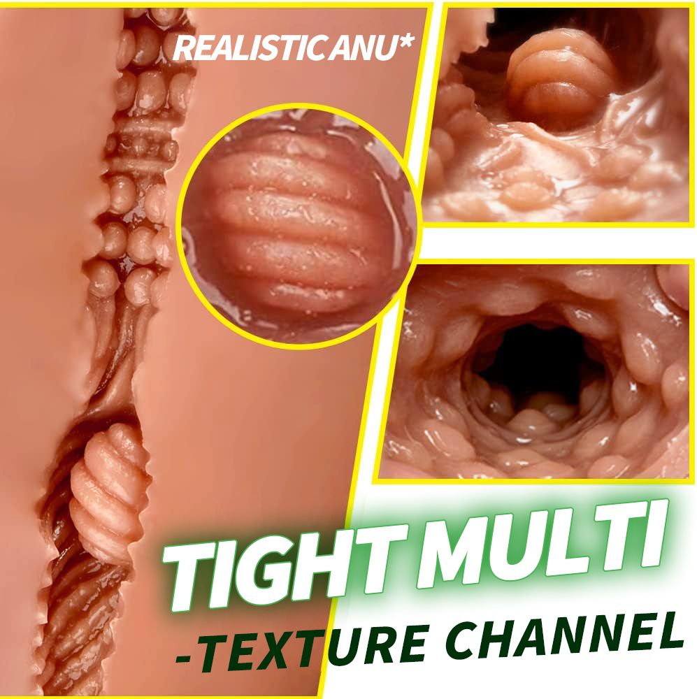 Trasero Masturbador Masculino con Pene Flexible 18 x 4 CM