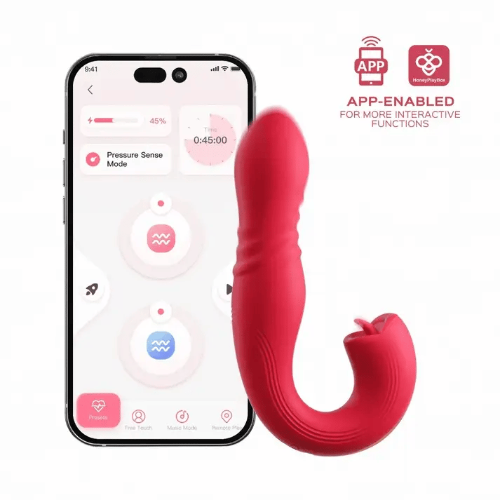 Vibrador Furious Kiss Con Aplicación