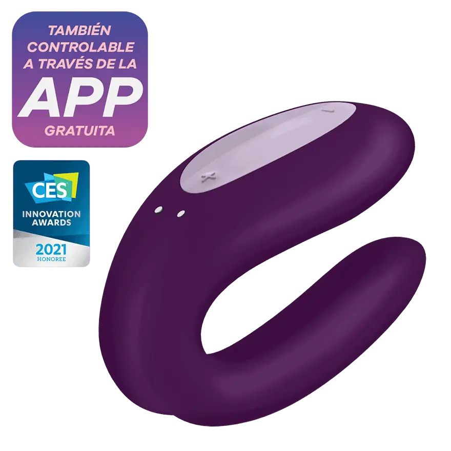 Vibrador Satisfyer Doble Placer con Aplicación