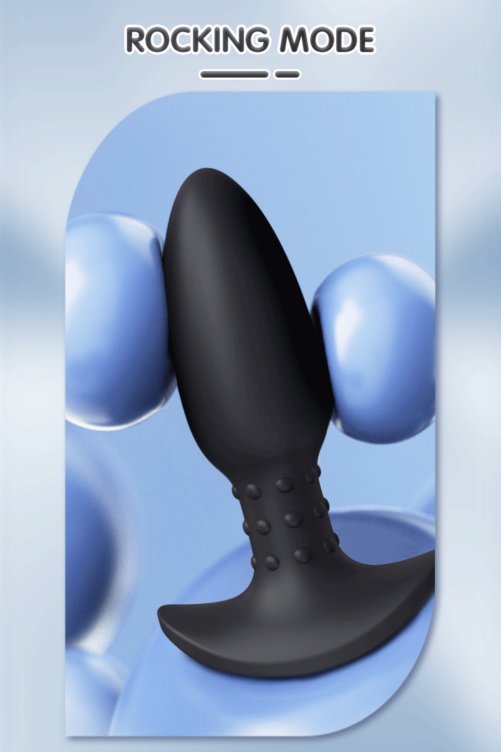 Plug Vibrador y Rotador Con Aplicación