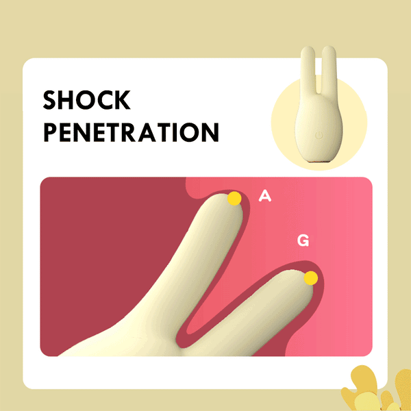 Vibrador Yellow Rabbit