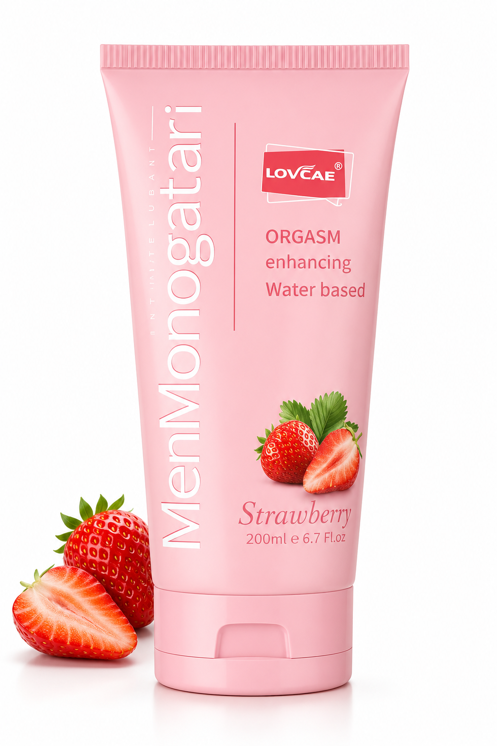 Lubricante Anal y Vaginal Comestible Frutilla 200 ml