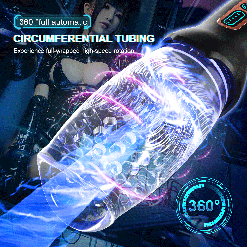 Masturbador Automático 360°
