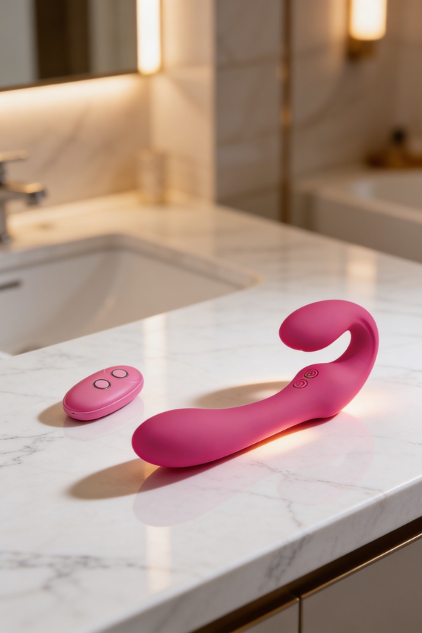 Arnés Vibrador Recargable con Control Remoto – Placer Manos Libres