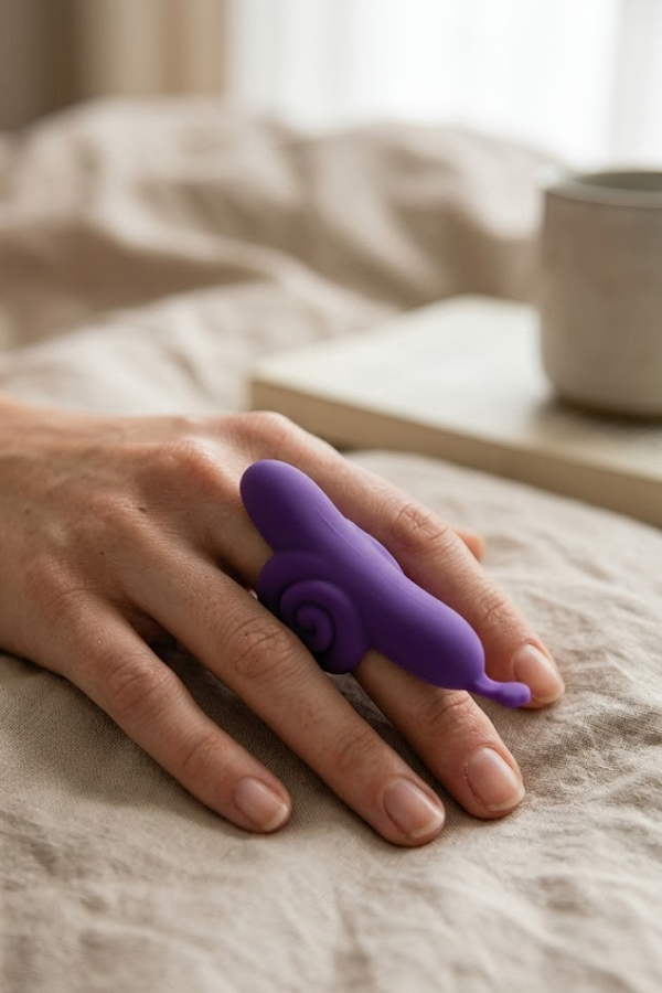 Vibrador Para El Dedo Caracol
