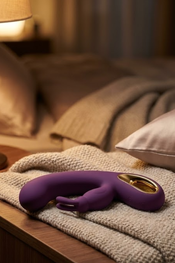 Vibrador Rabbit Dual Con Aplicación