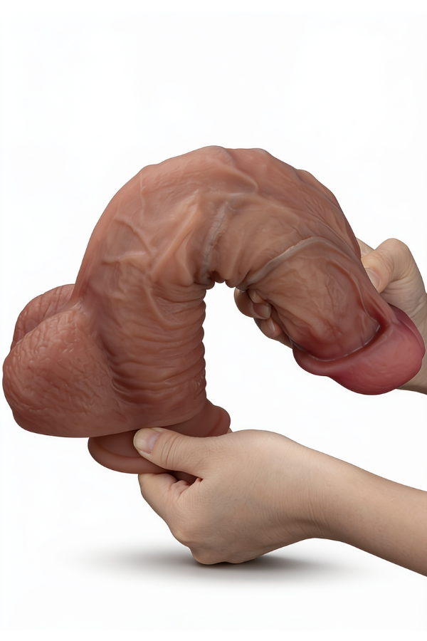 Dildo Nature Cock XXL Doble Capa 26,7 x 8 CM