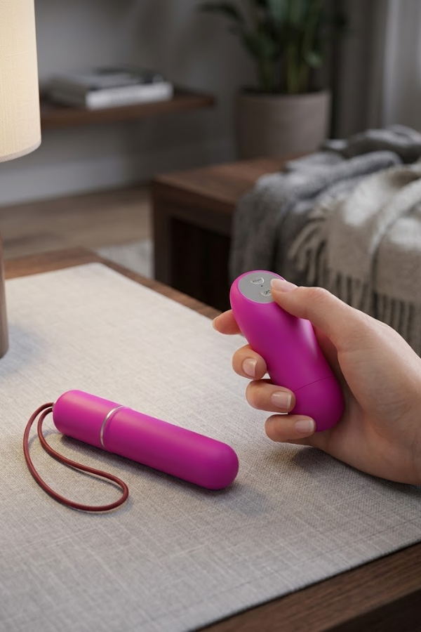 Bala Vibradora Magic Con Control Remoto