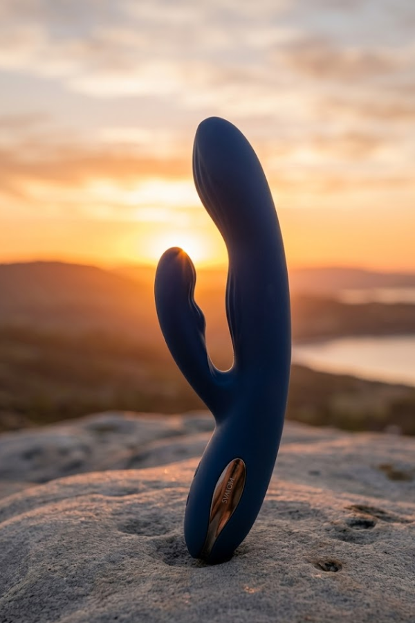 Potente Vibrador Dual Pulsante