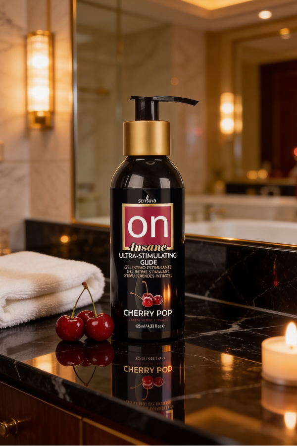 Lubricante Estimulante Cherry Pop