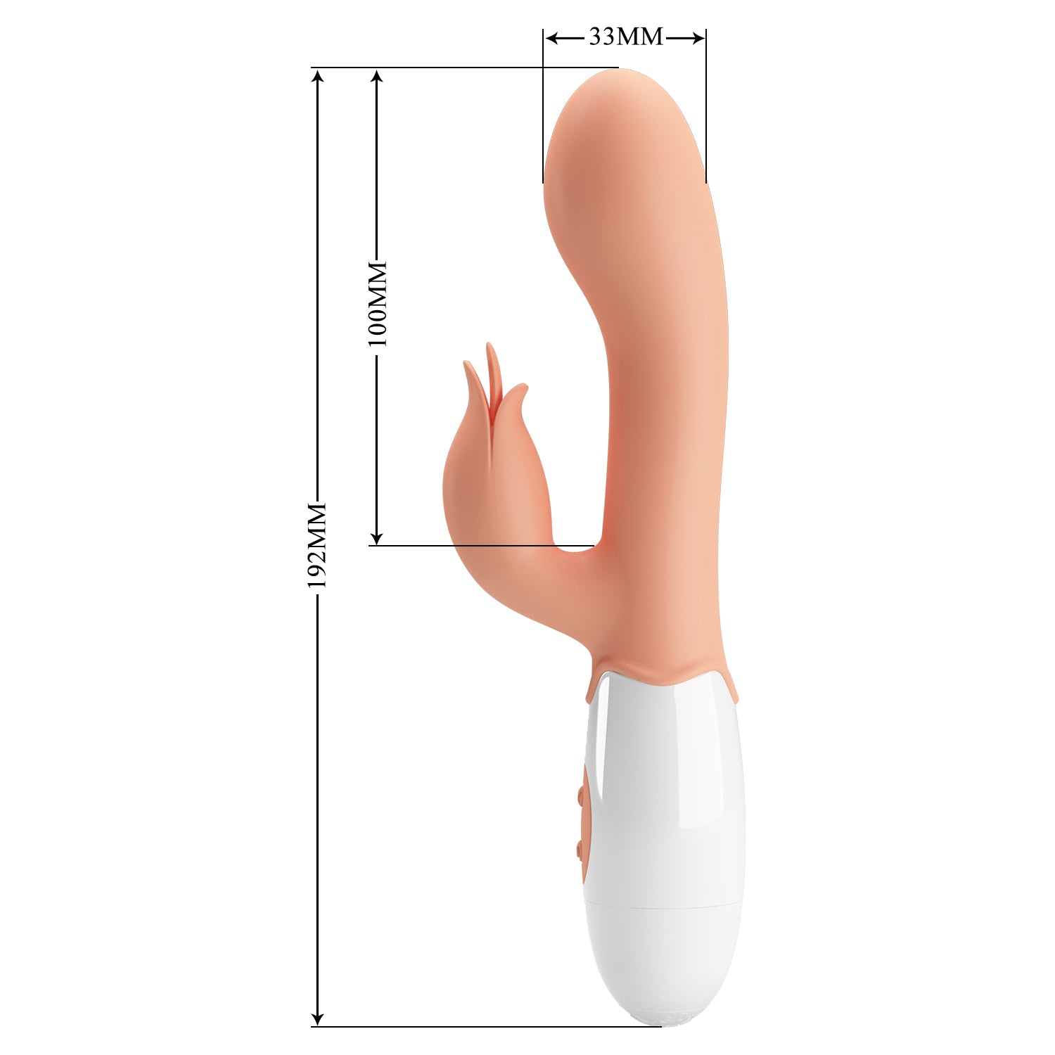 Vibrador Con Estimulador Bloody Mary