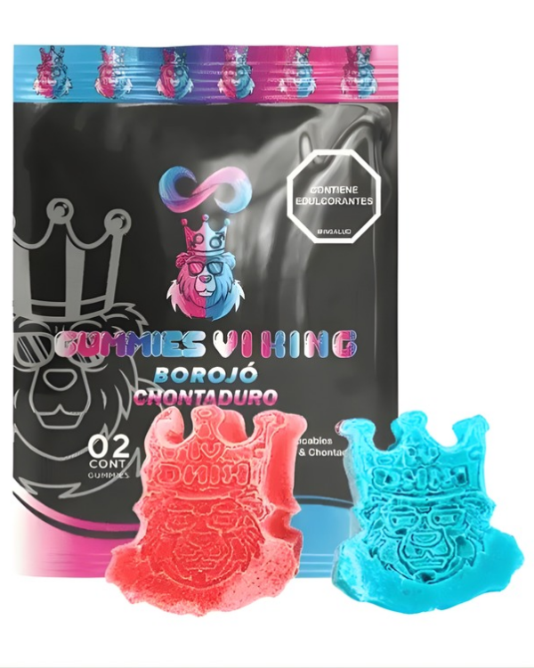 Potenciador Sexual Unisex Gummies Viking 2pcs