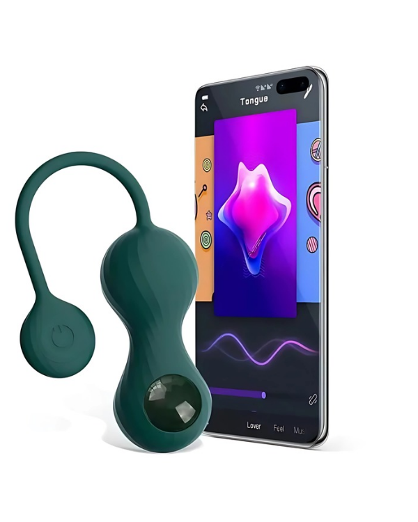Crystal Esferas Kegel con Vibración y Control por App