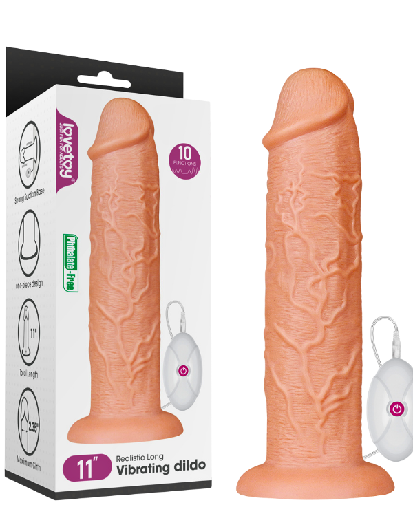 Dildo Vibrador | King Legendary Realistic | 28 x 6 CM