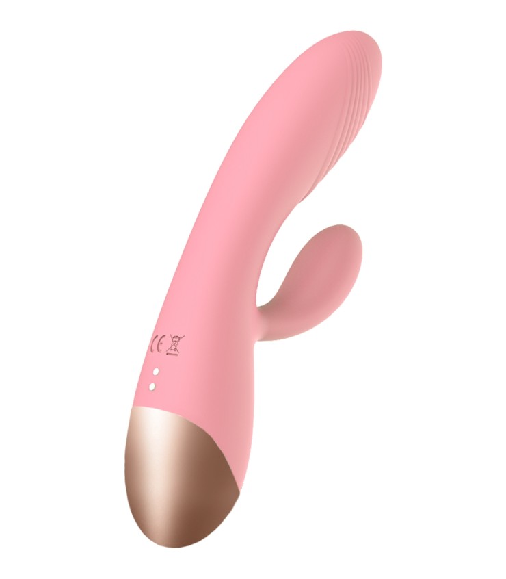 Vibrador  Beso Rosa Dual