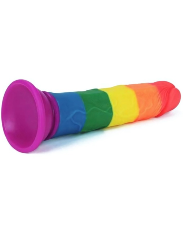 Dildo Pride Arcoíris 17 x 3.5 CM