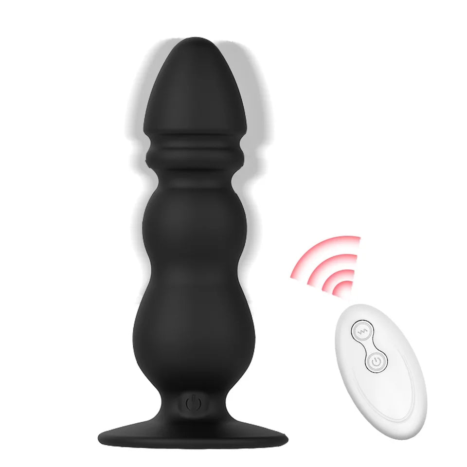 Vibrador Anal Con Control Remoto