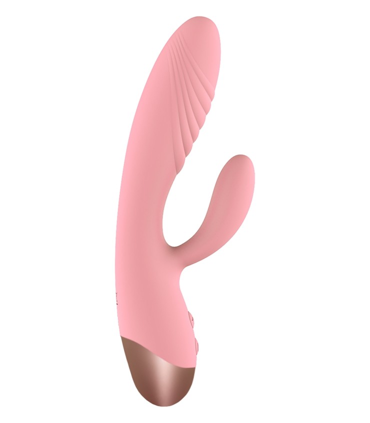 Vibrador  Beso Rosa Dual