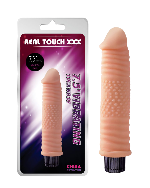 Dildo vibrador Seb RealTouchXXX CHISA 18,5 x 4 CM