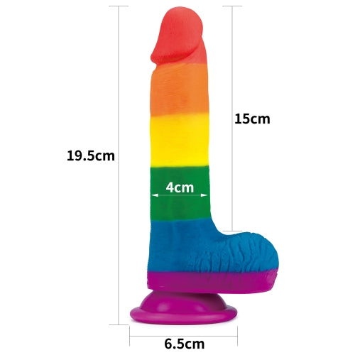 Dildo Pride | LOVETOY 19,5 CM