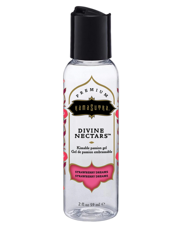 Lubricante y Aceite De Masaje Comestible Frutilla