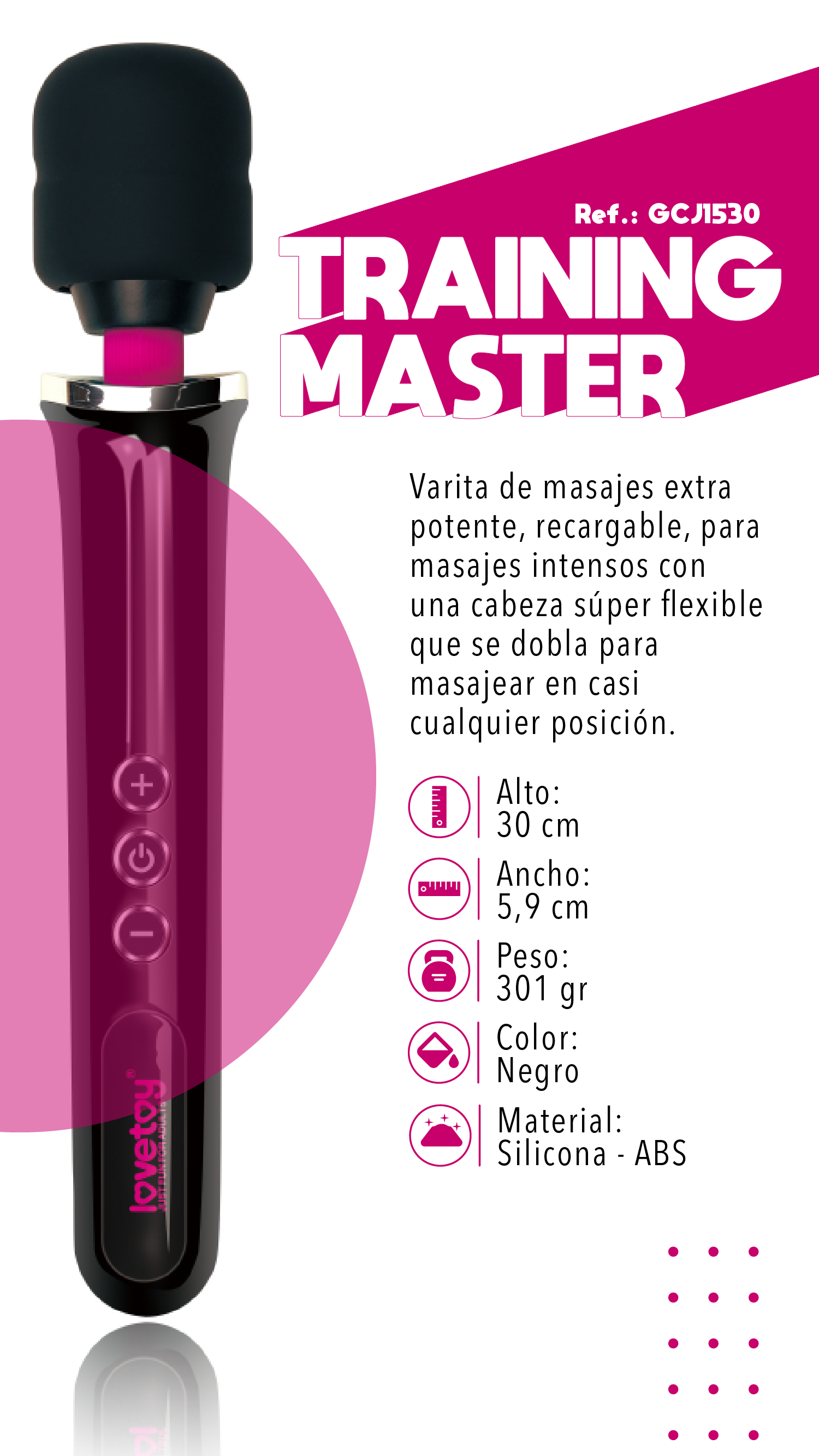 Micrófono Vibrador | MaxPower LOVETOY